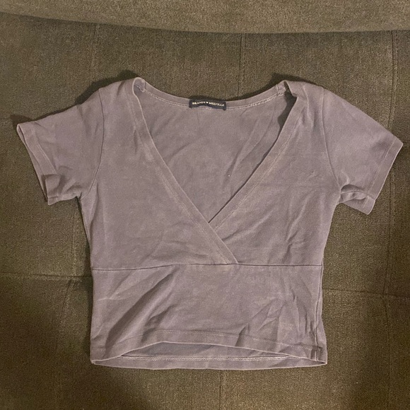 Navy Brandy Melville Amara top - Picture 1 of 2